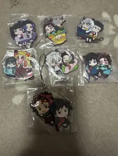 鬼滅の刃 ラバーストラップ 7点セット