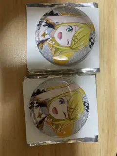 鏡音リン　缶バッジ 2個セット