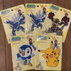 ポケモン 刺繍ワッペン 5個セット 最終値下げ
