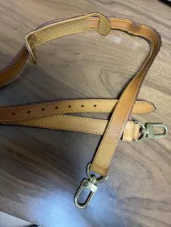 美品❣️ルイヴィトン ショルダーストラップ ヌメ革 ゴールド金具 10
