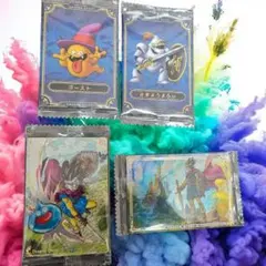 ドラゴンクエストウエハース　伝説の勇者含む4種