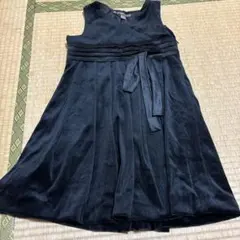 黒 スタイル ワンピース　発表会　ピアノ　フォーマル　キッズ　女の子