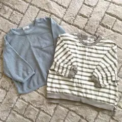 ペアマノン　長袖　ロンT トップス　90