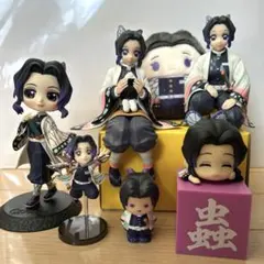 鬼滅の刃 胡蝶 しのぶ フィギュア セット Qposket ちょこのせ ひっかけ