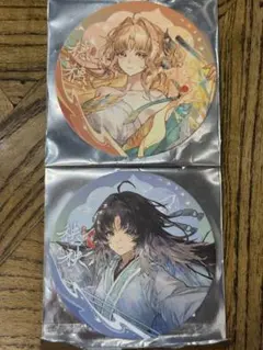 鳴潮 秧秧・玄翎 穂穂 アニメエキスポ 缶バッジセット 鳴潮 穂穂 秧秧玄翎 中国BW限定 缶バッジ 2点セット スイスイ ヤンヤン