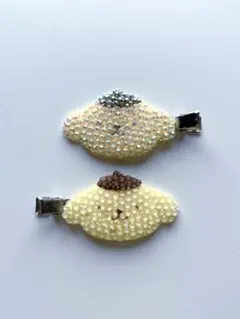 サンリオ ポムポムプリン 前髪クリップ