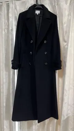 rienda シンデレララインコート ブラック rienda ＃クラシックシンデレララインコート BLK -ファッション