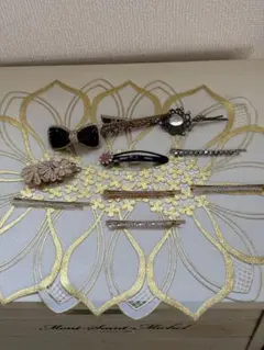 ヘアピンとクリップのセット