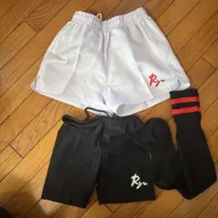 Ryu ラガーパンツ 120.130 2枚セット ソックス付きのサムネイル