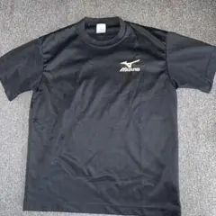 ミズノ ＭＩＺＵＮＯ スポーツウェア Ｔシャツ Ｓサイズ ブラック ゴールドロゴ