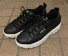 FILA レディーススニーカー　黒　23.5cmのサムネイル