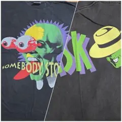 希少】映画マスクTシャツ ジムキャリー キャメロンディアス - メルカリ