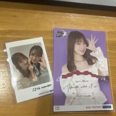 野中美希　直筆サイン入りチェキ　当選品 野中美希 チェキサイズステッカー モーニング娘。'26 チェキ - メルカリ
