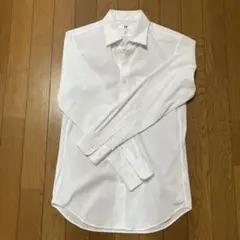 ユニクロ　レギュラー襟ホワイト スリムフィット ワイシャツ XS