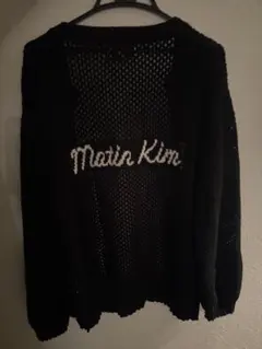 Matin Kim カーディガン 黒