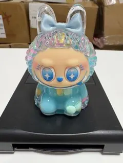 ラブブ オイル入り マスコット 水色