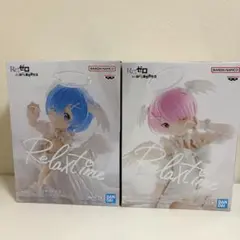 リゼロ　relax time sweet angel フィギュア　レム　ラムのサムネイル
