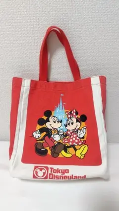 ディズニー 東京ディズニーランド25周年復刻トートバッグ ミッキー