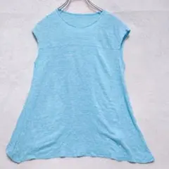 キャラバン フレンチスリーブ Aラインチュニック(M)