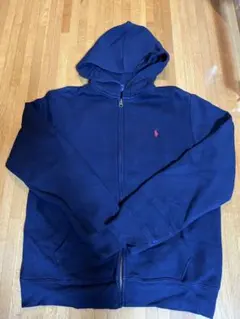 Polo Ralph Lauren ネイビー パーカー L/14-16