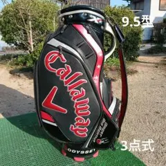 希少】スリクソン ガオモンスター キャディバッグ エナメル 3点式