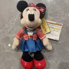 ハローニューヨーク ミニー ミニーマウス ぬいぐるみバッジ　未使用タグ付き