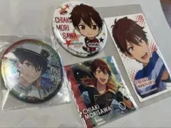 千秋森沢 缶バッジなど　グッズ5点　あんさんぶるスターズ！　あんすた