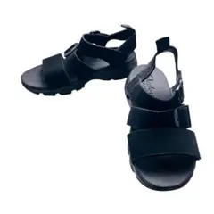 【美品】SKECHERS　YOGAFOAM ダブルストラップ 厚底　23.5のサムネイル