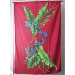南国植物柄 ポリエステルマルチクロス