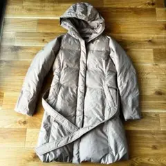 USED ユニクロ ダウンコート ベルト付