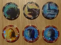 メタル缶バッジ モンハン ニジゲンノモリ モンスターハンター 6種
