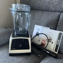 【動作確認済・美品】Vitamix V1200i ホワイト タンパー付 取説付のサムネイル