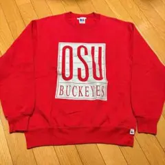 希少80〜90sヴィンテージI.A.B.BEDFORD刺繍ロゴスウェット グレー 