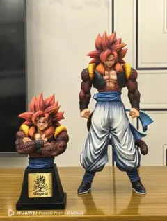 ドラゴンボールガレージキット 超サイヤ人4ゴジータ スタチュー