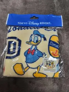 【新品未使用】東京ディズニーリゾート ドナルドダック タオルハンカチ