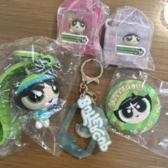 パワパフ　バターカップ　キーチェーン　ブリスターチャームなど