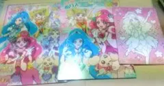 ヒーリングっとプリキュアB5背景付きB6ぬりえセット匿名配送