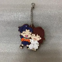 忍たま乱太郎 きり丸&土井半助 でふぉラバ！ ラバーキーホルダー