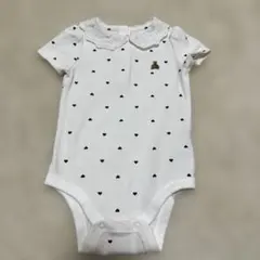 baby GAP ハート柄ロンパース 6-12ヶ月