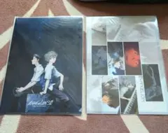 エヴァンゲリオン エヴァ クリアファイル シンジ カヲル 新劇場版Q