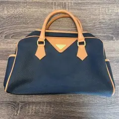 イヴサンローラン　ミニボストン　YSLロゴ　ハンドバッグ