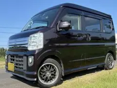 スズキ エブリイワゴン 本体 ブラック ルーフキャリア付 - メルカリ