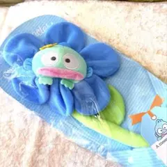 サンリオ　フラワーマスコット　ハンギョドン　ブルー　お花　お祝い　かわいい