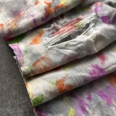 2 9 デニムペイント　ハギレ