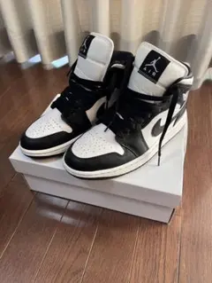 Air Jordan ハイカットスニーカー ブラック/ホワ