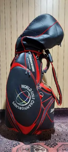 値下げ】WILSON BEAR ゴルフ キャディバッグ ゴルフバッグ ブラック