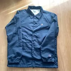 【美品】Champion チャンピオン ナイロンジャケット M ネイビー
