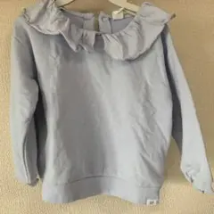 フリル襟　トレーナー 100cm