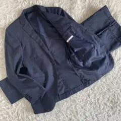 【極美品】ザスーツカンパニー　タフストレッチ　セットアップスーツ　ネイビー　S