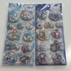 スパンコールパーティーシール あわわちゃん シマエナガ 新品